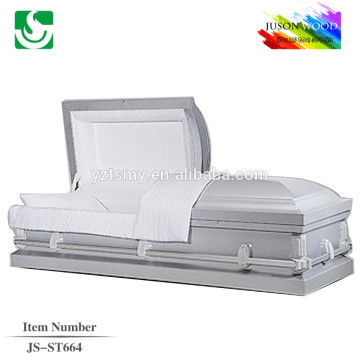 JS-ST664 good quality metal caskets china factory